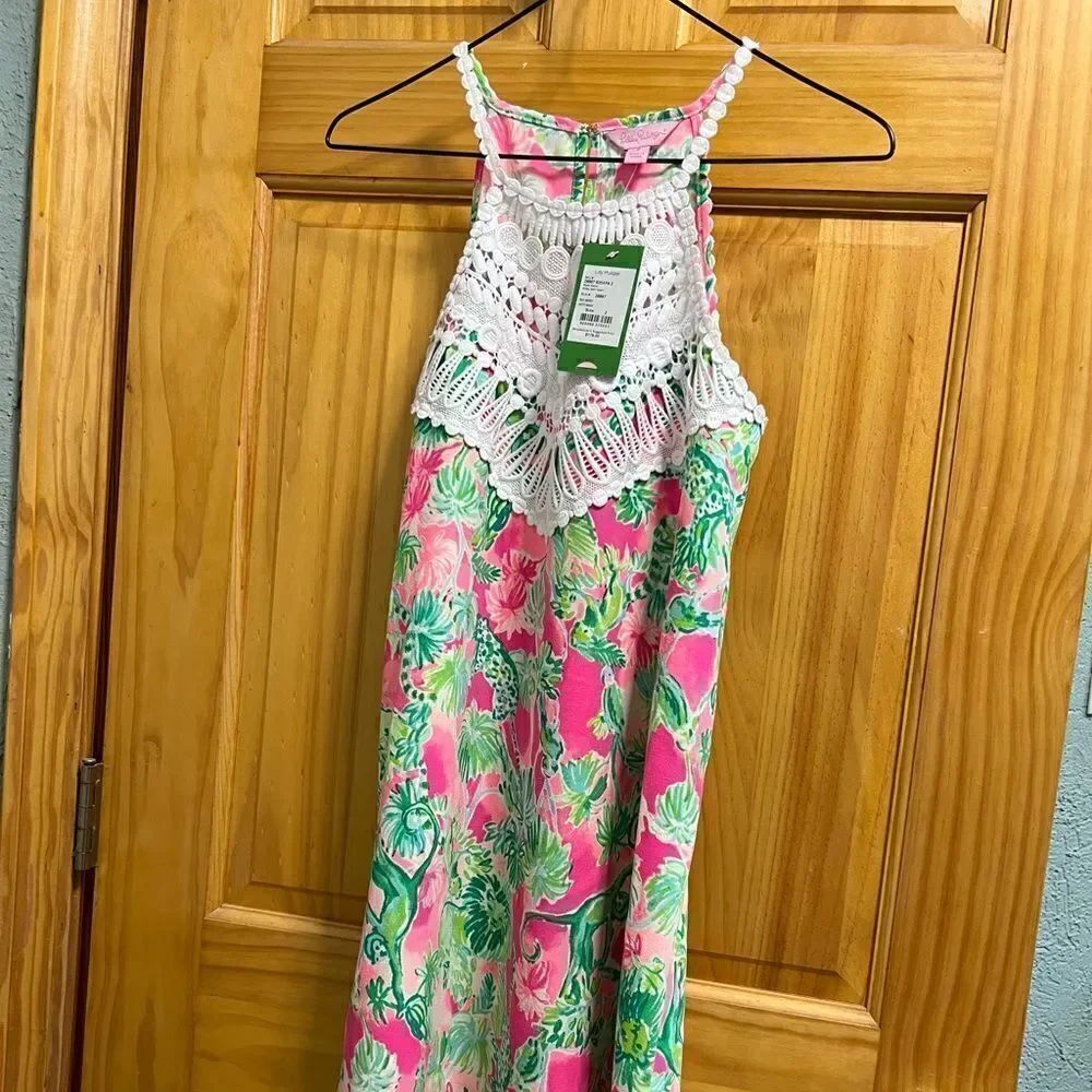 NWT Lilly Pulitzer size 2 catty shack pattern dress